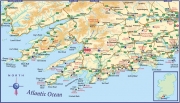 Beara Peninsula Map