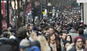 Christmas 2013 Oxford Street Crowds