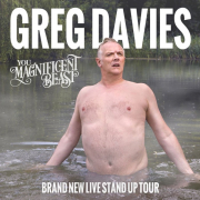 Greg Davies You Magnificent Beast Tour Poster