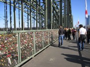 Karneval 2011 Hohenzollern Bridge Love Padlocks