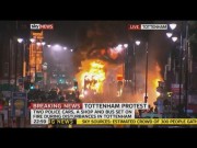 London Riots on the News