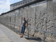 Me at the Berlin Wall