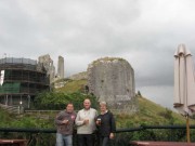 Me Dad and Mom at Corfe Castle