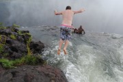 Me Jumping Into the Devils Pool