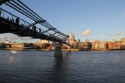 Millennium Bridge and St Pauls