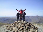 Scafell Pike Cairn Near the Summit