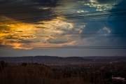 Sunset from Primrose Hill Johannesburg