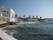 The Little Venice District in Mykonos