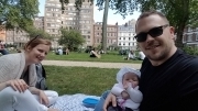 Una Me and Ellen Lunch Charterhouse Square May 2018