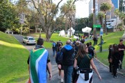 Walking To Eden Park